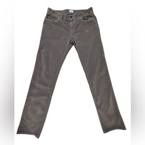 Faherty | Stretch Terry Corduroy 5 Pocket Pant | Rugged Grey | 34 | Like New!!